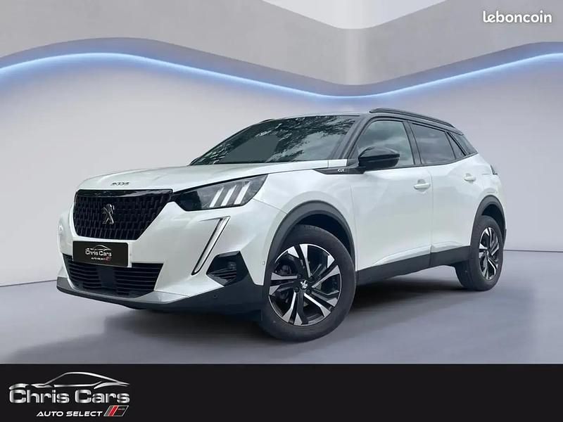 Blanc Utilisé 2021 Peugeot 2008 GTi SUV | 16 990 € (Prix juste) - Image 1/4