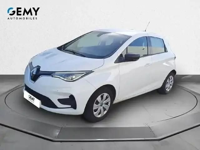 Blanc glacier Utilisé 2020 Renault Zoe Citadine | 9 999 € (Prix juste) - Image 1/4