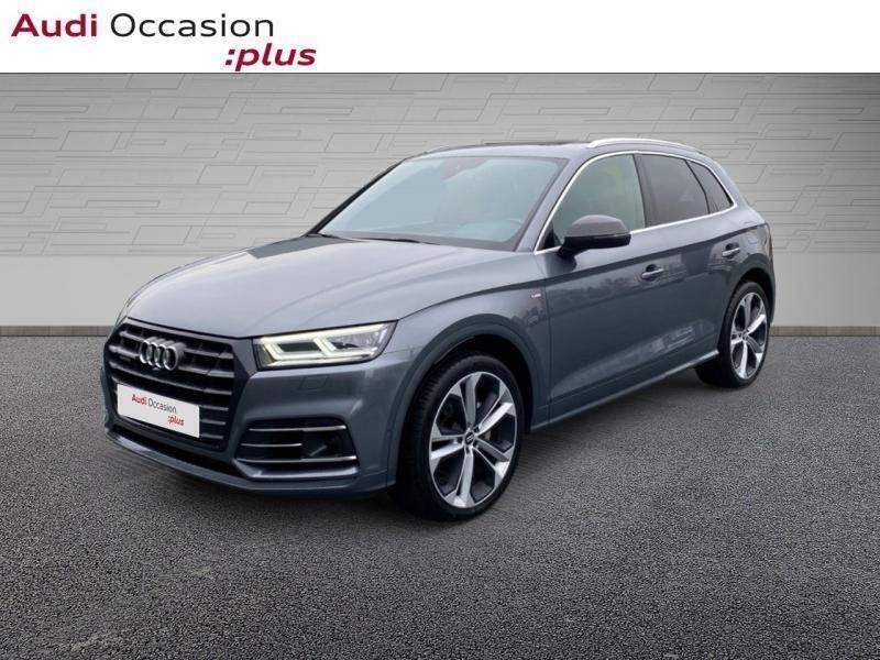 Gris mousson métallisé Utilisé 2020 Audi Q5 S-Line SUV | 34 900 € (Prix juste) - Image 1/3