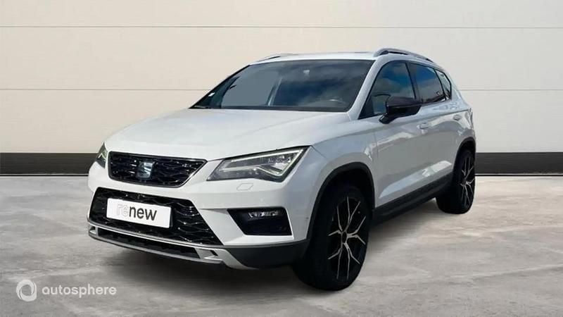 Blanc Utilisé 2017 Seat Ateca 4Drive SUV | 21 499 € (Bon prix) - Image 1/4