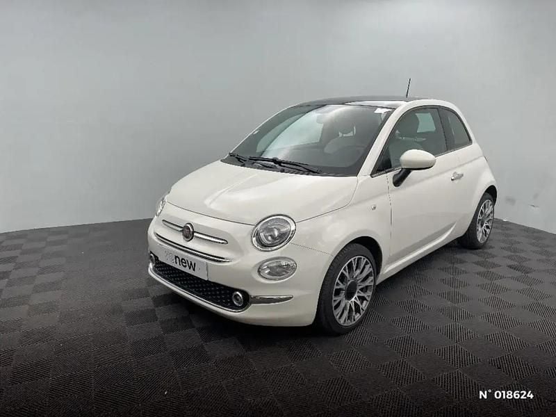 Blanc Occasion 2019 Fiat 500 Star Citadine | 10 490 € (Prix juste) - Image 1/4