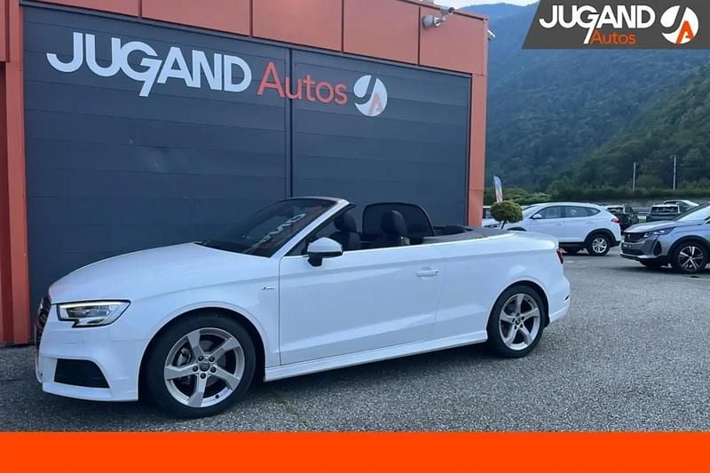 Blanc Utilisé 2019 Audi A3 Cabriolet Cabriolet | 24 980 € - Image 1/4