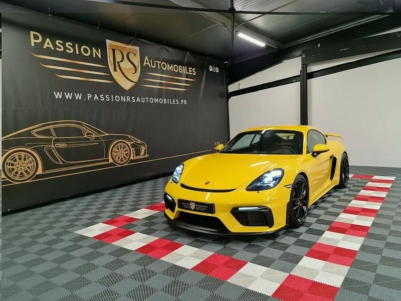 Occasion Porsche 718 Cayman GT4 420 ch (308 kW) 2019 Jaune Coupé