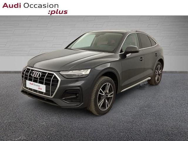 Gris manhattan métallisé Occasion 2022 Audi Q5 Ambition SUV | 44 900 € (Prix juste) - Image 1/4