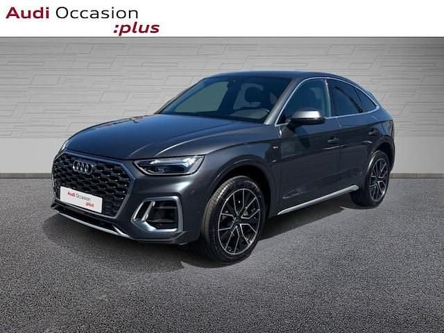 Gris daytona nacré Occasion 2023 Audi Q5 S-Line SUV | 56 862 € (Prix cher) - Image 1/4