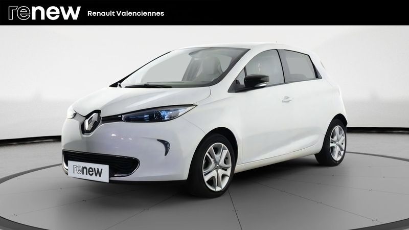 Blanc Utilisé 2019 Renault Zoe Zen Citadine | 7 499 € (Super prix) - Image 1/4