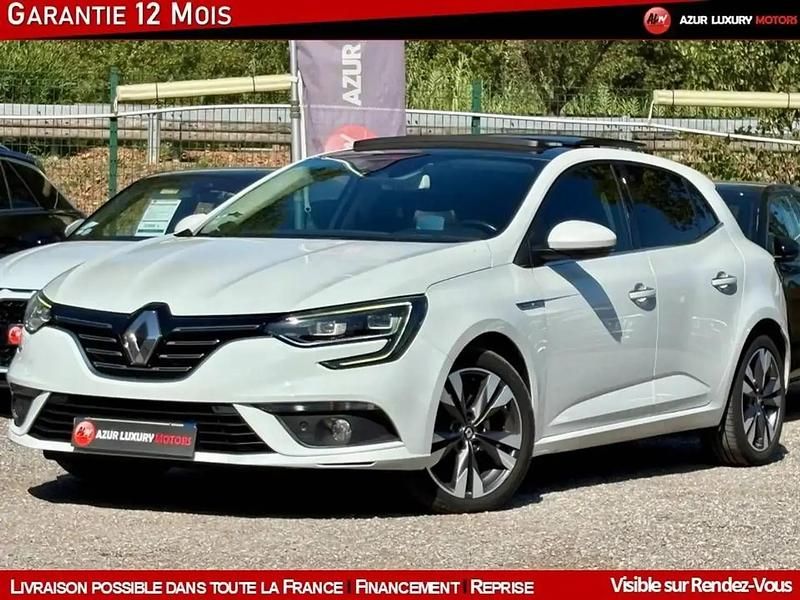 Blanc Occasion 2019 Renault Mégane IV Intens Berline | 16 990 € (Prix assez cher) - Image 1/4