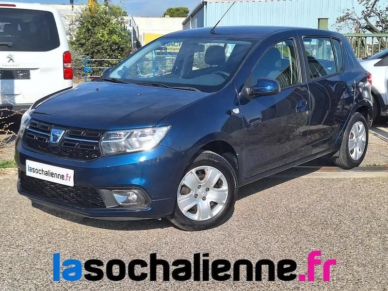 Bleu Occasion 2017 Dacia Sandero Lauréate Citadine | 12 350 € (Prix juste) - Image 1/4