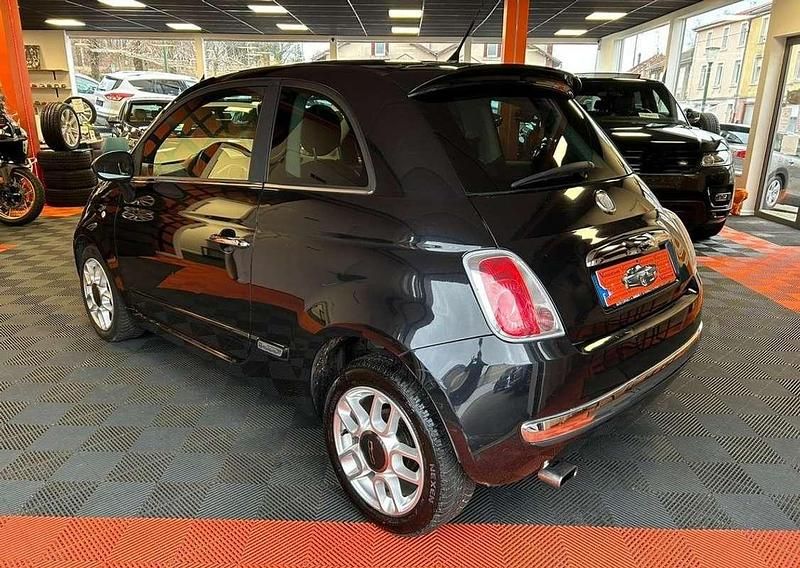 Occasion Fiat 500 Lounge 86 ch (63 kW) 2011 Noir Citadine