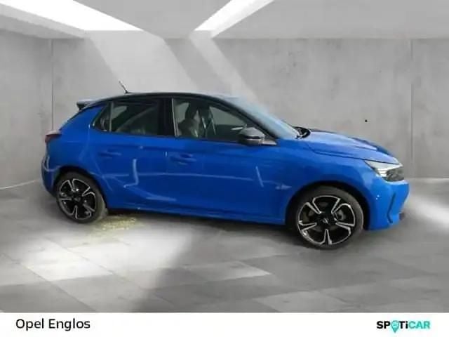 Nouvelle Opel Corsa GSe 2025 Bleu voltaik métallisé/toit noir karbon Berline