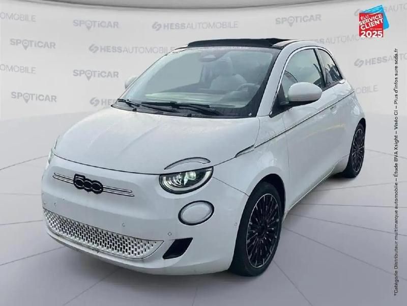 Blanc Utilisé 2024 Fiat 500C La Prima Cabriolet | 26 499 € - Image 1/4