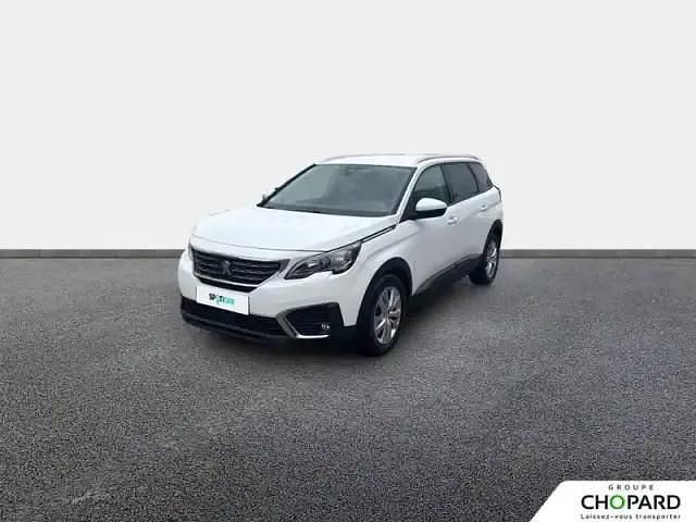 Blanc Occasion 2019 Peugeot 5008 S | 14 789 € (Super prix) - Image 1/4