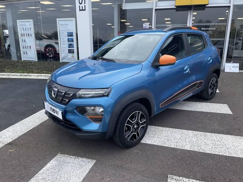 Bleu Occasion 2021 Dacia Spring Comfort Plus Citadine | 9 990 € (Prix juste) - Image 1/4
