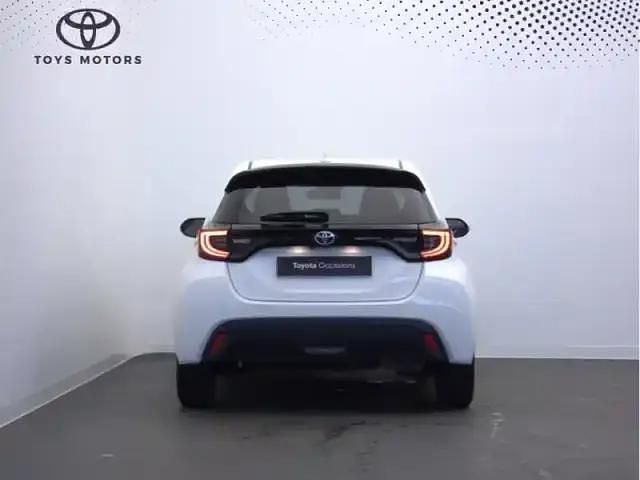 Occasion Toyota Yaris Hybrid Design 2021 Blanc Citadine