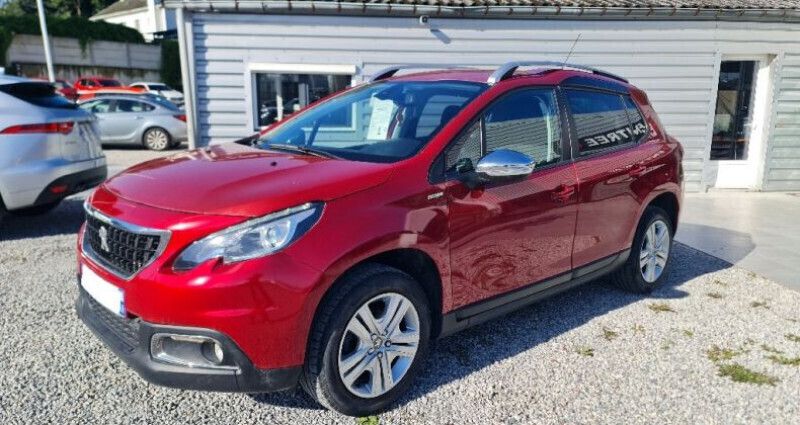 Rouge Utilisé 2018 Peugeot 2008 Active SUV | 9 990 € (Prix juste) - Image 1/4