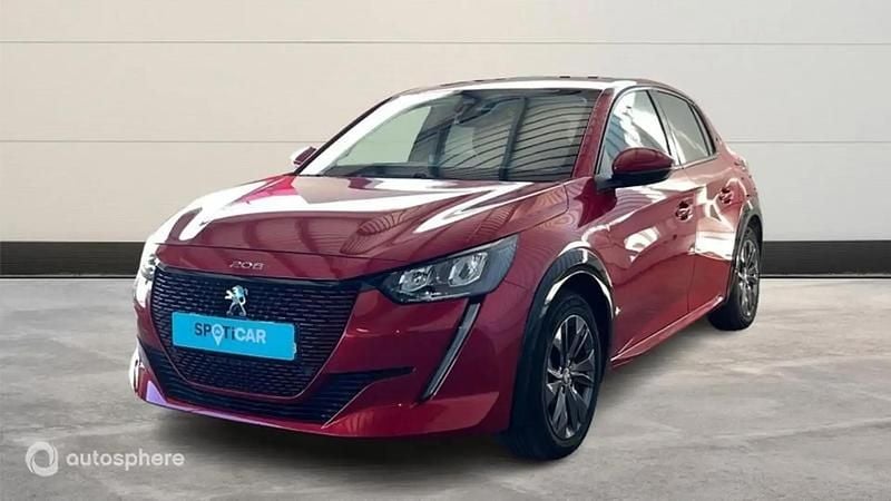 Rouge Occasion 2021 Peugeot 208 Allure Citadine | 11 999 € (Bon prix) - Image 1/4