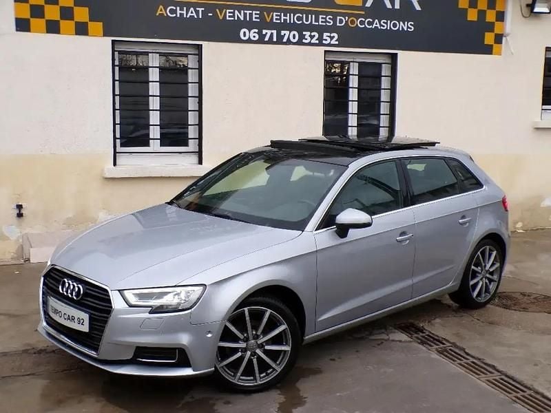 Gris Occasion 2017 Audi A3 Design Berline | 17 980 € (Bon prix) - Image 1/4