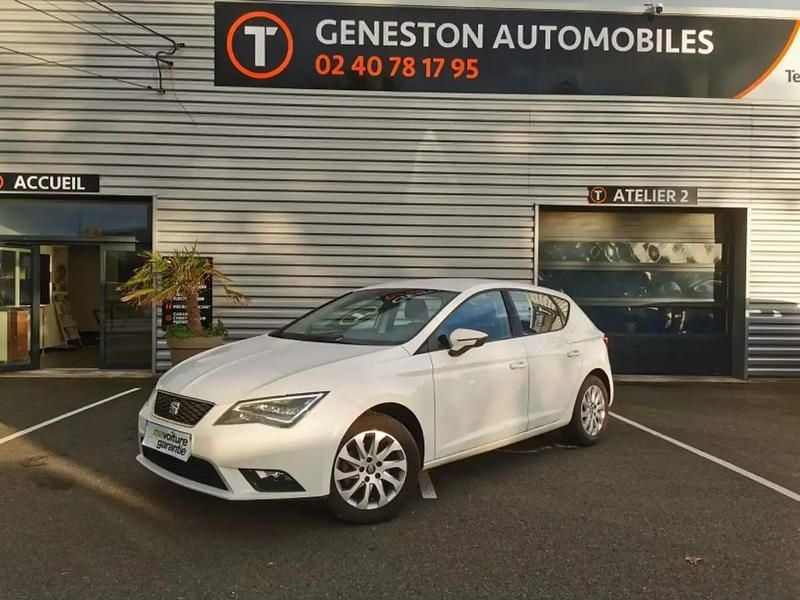 Blanc Utilisé 2015 Seat Leon Style Berline | 10 990 € (Prix juste) - Image 1/4