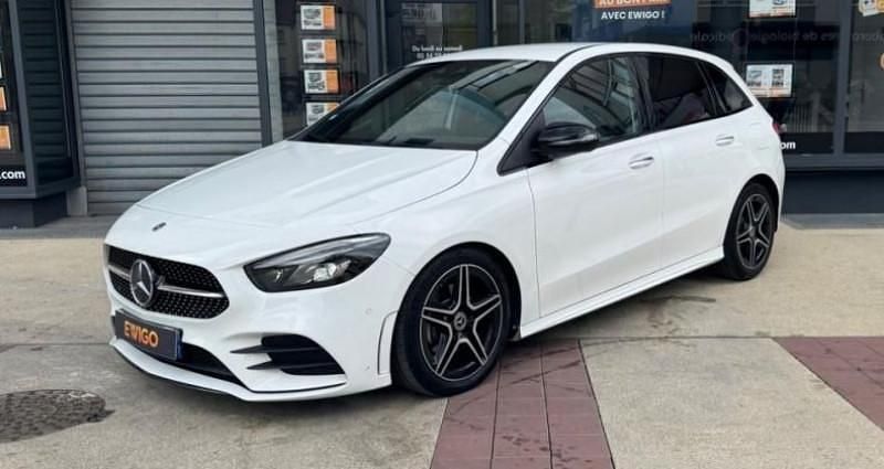 Blanc Utilisé 2019 Mercedes B200 AMG line Monospace | 24 990 € (Bon prix) - Image 1/4