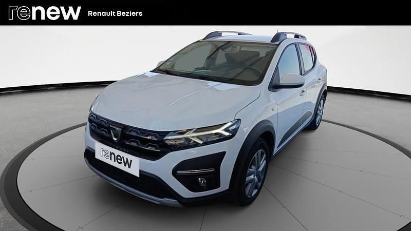 Blanc Utilisé 2022 Dacia Sandero Comfort Citadine | 13 990 € (Prix juste) - Image 1/4