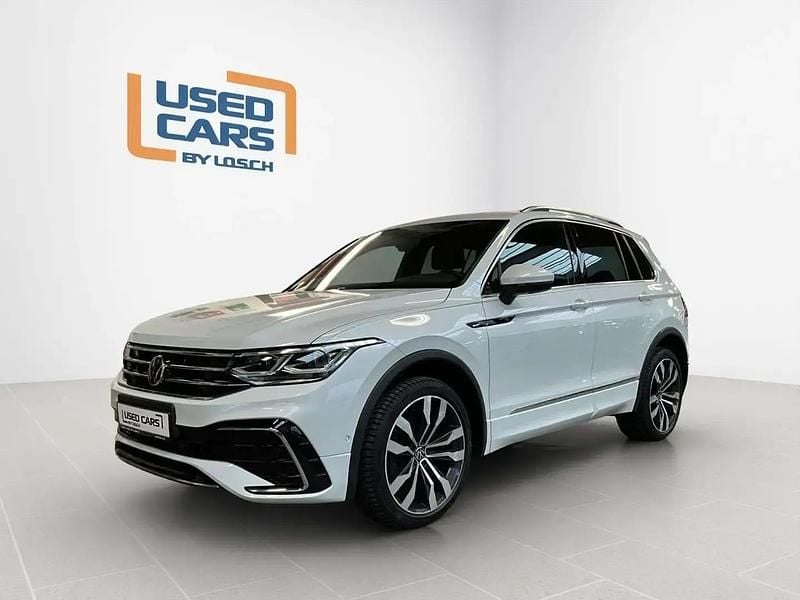 Blanc Utilisé 2021 VW Tiguan R-line SUV | 32 810 € (Super prix) - Image 1/4