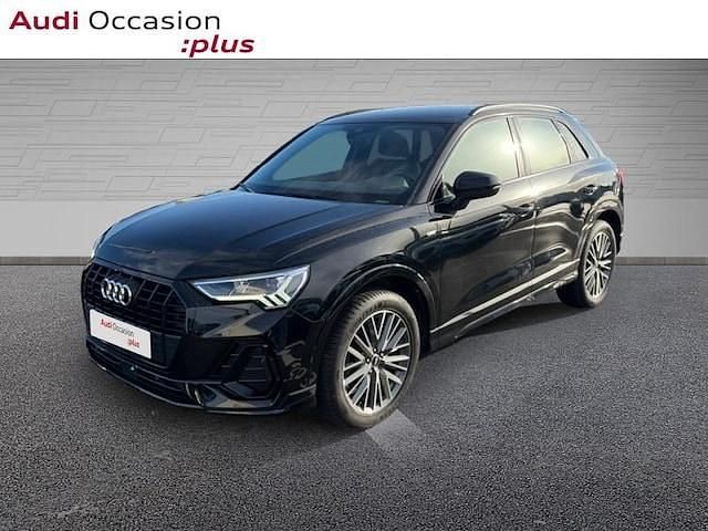Noir mythe métallisé Occasion 2022 Audi Q3 S-Line SUV | 34 470 € (Prix juste) - Image 1/4