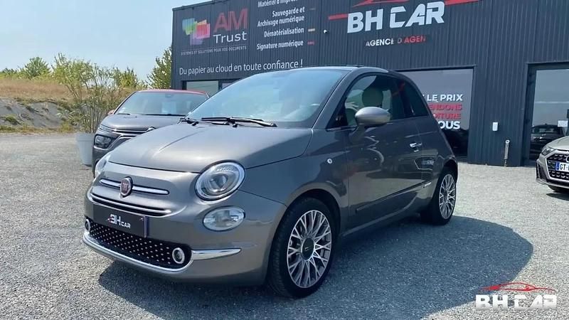 Gris Utilisé 2021 Fiat 500 Star Citadine | 10 490 € (Prix juste) - Image 1/4