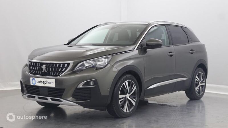Gris Utilisé 2018 Peugeot 3008 Allure SUV | 13 999 € (Prix juste) - Image 1/4