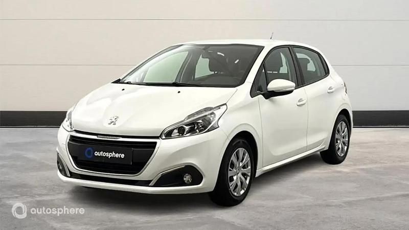 Blanc Occasion 2018 Peugeot 208 Business-Line Citadine | 8 999 € (Prix assez cher) - Image 1/4