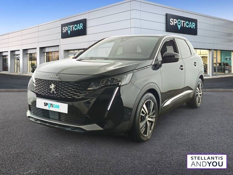 Noir Utilisé 2021 Peugeot 3008 Allure | 19 590 € (Bon prix) - Image 1/3
