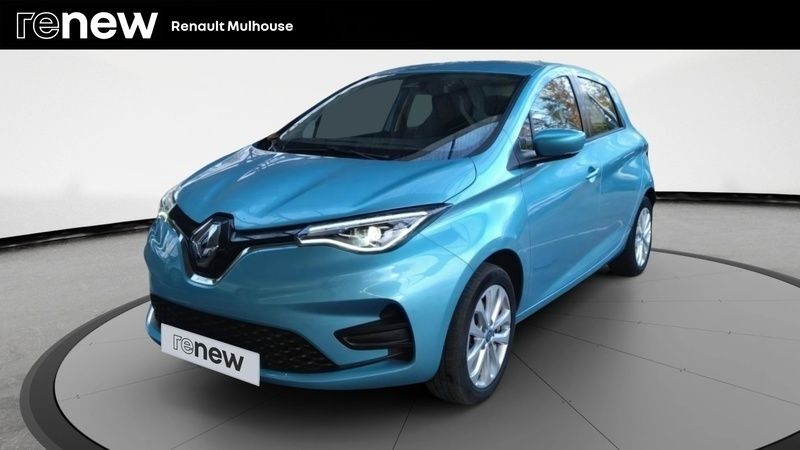 Bleu celadon Utilisé 2020 Renault Zoe Zen Citadine | 8 999 € (Super prix) - Image 1/4