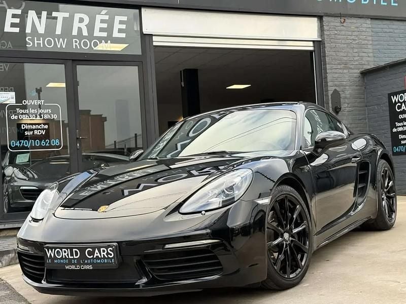 Noir Occasion 2016 Porsche 718 Cayman Coupé | 51 990 € (Prix juste) - Image 1/4