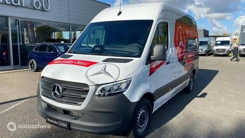 Blanc arctique Utilisé 2024 Mercedes Sprinter Van | 39 000 € (Super prix) - Image 1/4