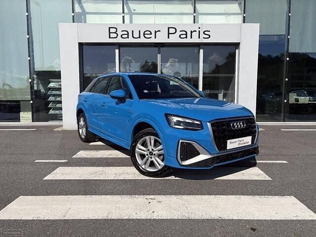 Bleu turbo Occasion 2021 Audi Q2 S-Line SUV | 25 980 € (Super prix) - Image 1/4