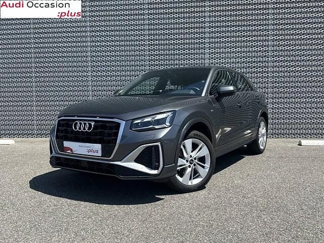 Gris daytona nacré Utilisé 2022 Audi Q2 S-Line SUV | 27 190 € - Image 1/4