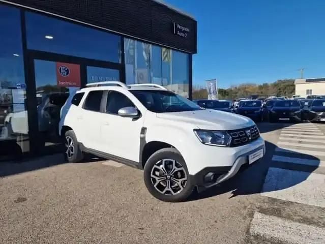 Blanc Occasion 2021 Dacia Duster Prestige SUV | 14 970 € (Bon prix) - Image 1/4