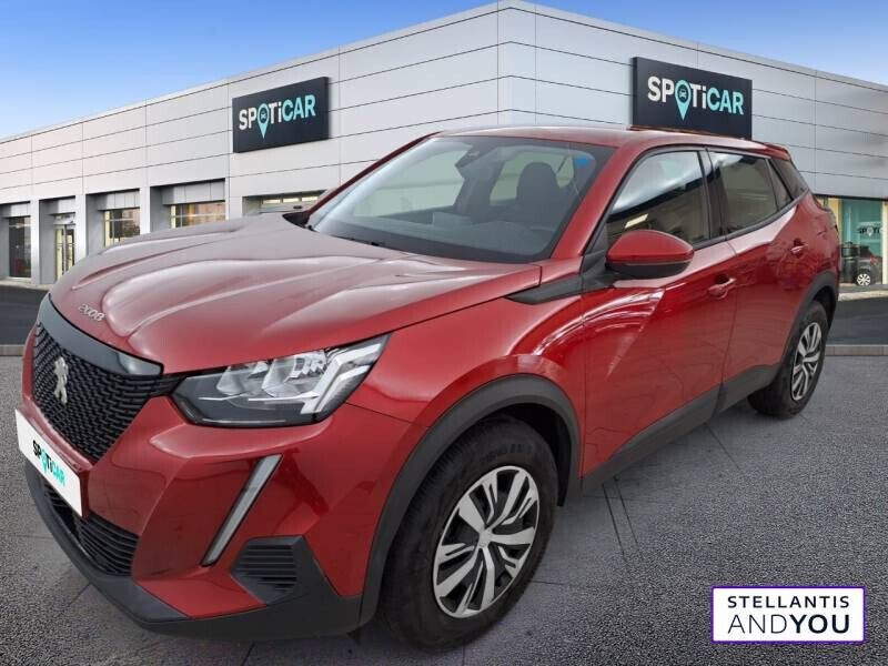 Rouge Occasion 2021 Peugeot 2008 Active SUV | 14 790 € (Prix juste) - Image 1/4