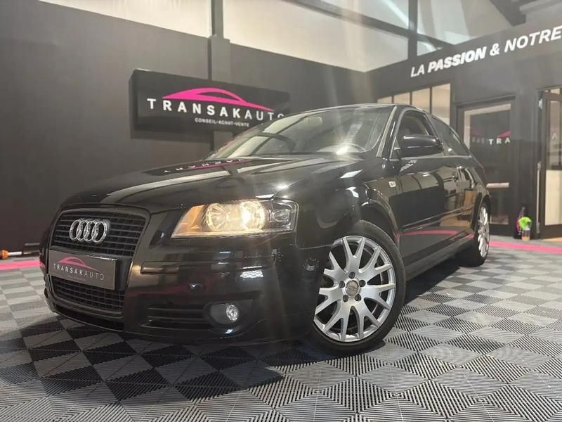 Noir Utilisé 2007 Audi A3 Ambition Berline | 5 990 € - Image 1/4