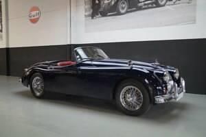 Bleu Occasion 1958 Jaguar XK S Cabriolet | 189 150 € - Image 1/4