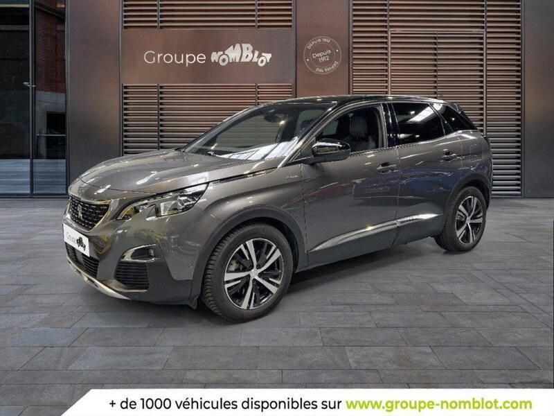 Gris Utilisé 2020 Peugeot 3008 GT-line SUV | 20 990 € (Prix juste) - Image 1/3