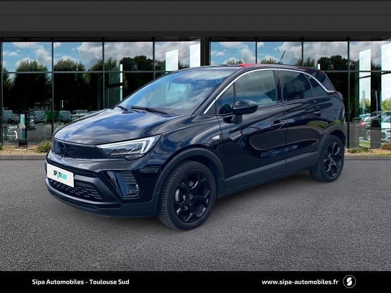 Noir Occasion 2022 Opel Crossland GS Line SUV | 16 890 € (Bon prix) - Image 1/4