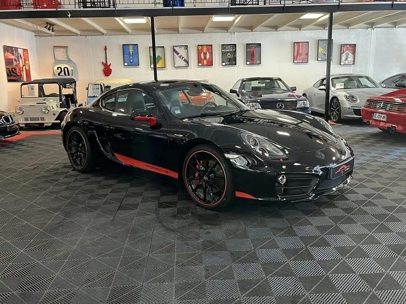 Noir Occasion 2015 Porsche Cayman S Coupé | 54 900 € - Image 1/4