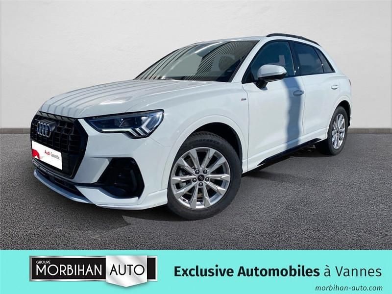 Blanc glacier métallisé Utilisé 2024 Audi Q3 S-Line SUV | 42 490 € (Prix juste) - Image 1/4