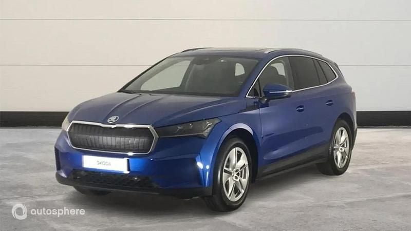 Bleu Utilisé 2024 Skoda Enyaq iV SUV | 41 499 € (Super prix) - Image 1/4
