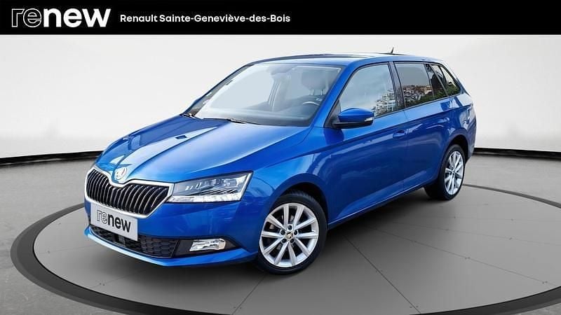 Bleu Occasion 2019 Skoda Fabia Style Citadine | 11 490 € (Prix juste) - Image 1/4