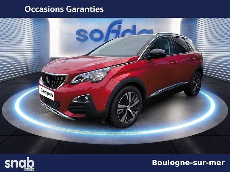 Rouge Utilisé 2019 Peugeot 3008 S SUV | 16 980 € (Prix juste) - Image 1/3
