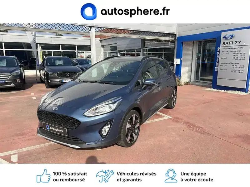 Bleu azur Utilisé 2020 Ford Fiesta Active Citadine | 18 490 € (Prix assez cher) - Image 1/4