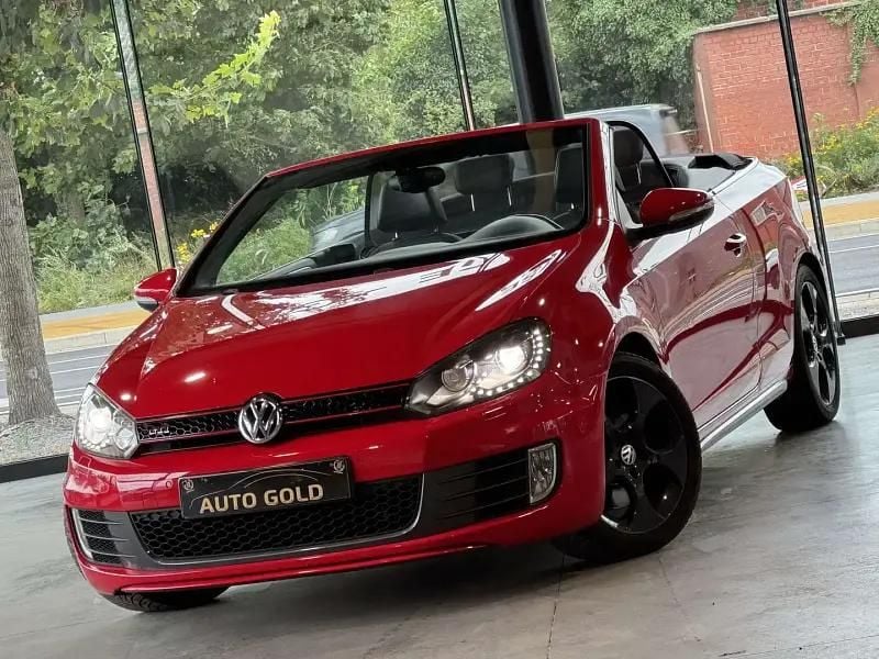 Rouge Utilisé 2012 VW Golf Cabriolet GTI Cabriolet | 12 950 € - Image 1/4