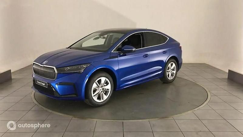 Bleu Occasion 2025 Skoda Enyaq iV SUV | 47 999 € (Prix juste) - Image 1/4