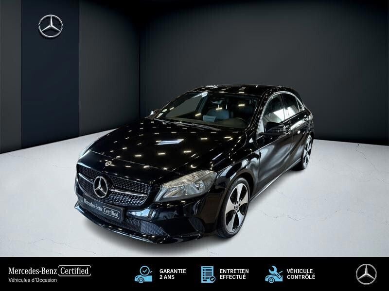 Noir Utilisé 2018 Mercedes A200 Berline | 17 490 € (Prix juste) - Image 1/4